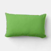 Groene en witte lieveheersbeestje kinderen monogra kussen (Achterkant)