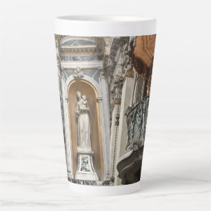 GROENE EN WITTE MARBLE VAN JESUITS CHURCH VENICE, LATTE MOK