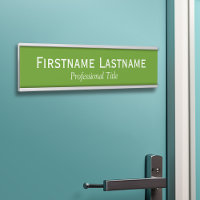 Groene en Witte Naam en Professionele Titel