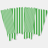 Groene en witte popcorn bedankdoosjes (Ongevouwen)