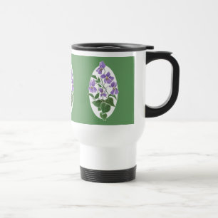  Groene en Witte Reisbok, Violet Reisbeker
