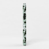 Groene en Witte terrazzominium moderne Hoesje-Mate Case-Mate iPhone Case (Achterkant/rechts)