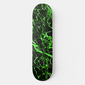 Groene en zwarte marmer, skateboard