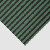 Groene en zwarte strepen tissuepapier (Detail)