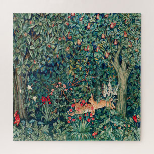 Groene ENERGIE, BOSBOUWDIEREN, hazen, groene olie Legpuzzel