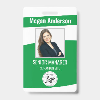 Groene Energie Milieu Personeel Identificatiekaart Badge