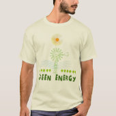 Groene energie t-shirt (Voorkant)