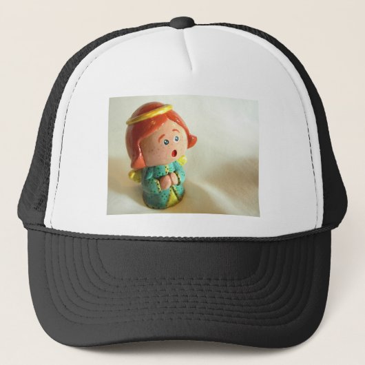 Groene Engel II Trucker Pet (Voorkant)