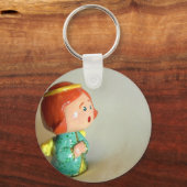 Groene Engel III Sleutelhanger (Voorkant)