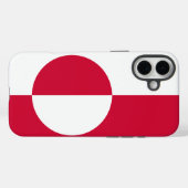Groene enland Case-Mate iPhone case (Achterkant (horizontaal))
