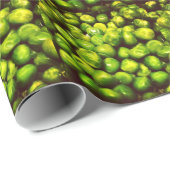 Groene erwten cadeaupapier (Rol Hoek)