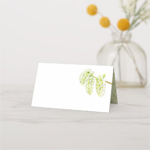 Groene espen catkins waterverf naam