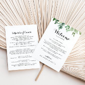 Groene Eucalyptus Botanical Weddenschap Welkomstbr