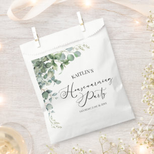 Groene Eucalyptus Botanische Housewarming Party Bedankzakje