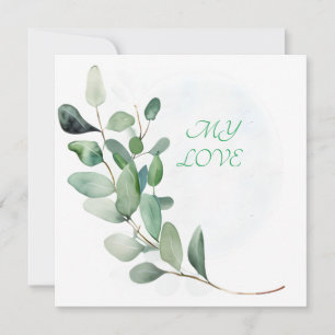 Groene eucalyptusbladeren