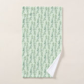 Groene Eucalyptusbladeren Botanisch Cadeau Bad Handdoek (Handdoek)