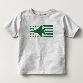 Groene F-15-strips en strips Kinder Shirts