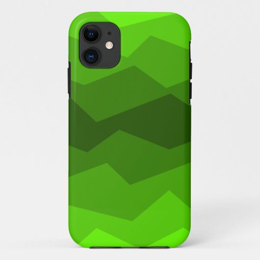 Groene Fade Case-Mate iPhone Case (Achterkant)