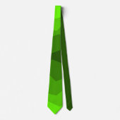 Groene Fade Stropdas (Voorkant)