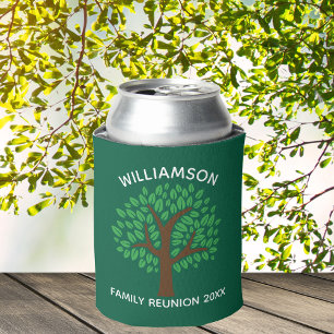 Groene familiebijeenkomst Boom Cool aangepast aand Blikjeskoeler