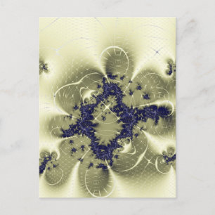 Groene fantasie briefkaart
