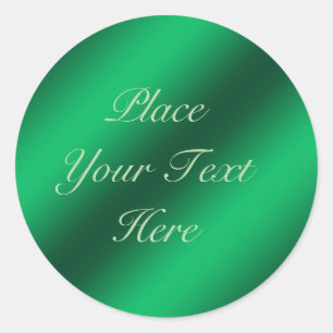 Groene Faux Metallic Folie  Sticker