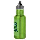 Groene FDPA waterfles (Rechts)