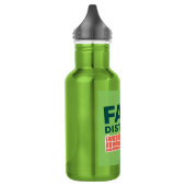Groene FDPA waterfles (Links)