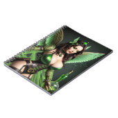 Groene Fee: Absinthe Notitieboek (Linkerzijde)