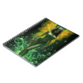 Groene Fee: Absinthe Notitieboek (Linkerzijde)