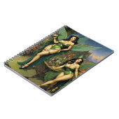 Groene Fee: Absinthe Notitieboek (Linkerzijde)