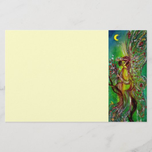GROENE FEË BRIEFPAPIER (Voorkant)