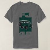 Groene FJ40 Landcruiser T-shirt (Design voorkant)