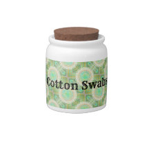 Groene Flare Cork Jar