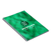 Groene Folie Notitieboek (Rechterzijde)