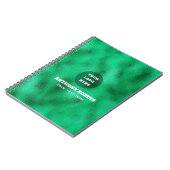 Groene Folie Notitieboek (Linkerzijde)