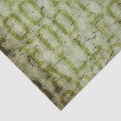  Groene  Football Tissuepapier (Detail)