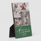 Groene forever in ons hart Foto Collage Fotoplaat (Zijkant)