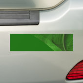 Groene Fractal Background Bumpersticker (Op auto)