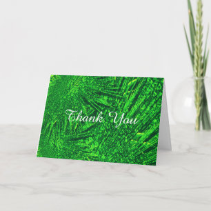 Groene fractal.text. feestdagen kaart