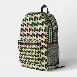 Groene gazon kommen Pop kunst, full print rugzak