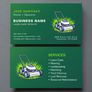 Groene Gazon Service Professioneel Visitekaartje