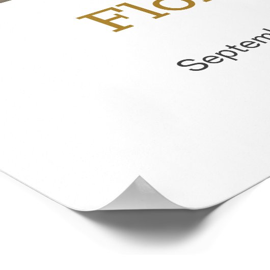 Groene gebladerte Oefenavondmaal Welkom Bord Poster (Hoek)