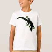 Groene GECKO-overzicht T-shirt (Voorkant)