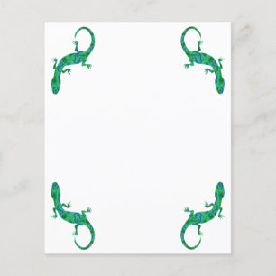 Groene gekko flyer