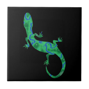 Groene Gekko Tegeltje
