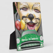 Groene gemiddelde van de geboorte van de auto-boog fotoplaat (Zijkant)