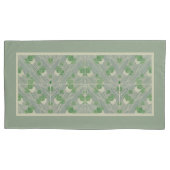 Groene geometrie 1915 Hannah Borger Overbeck Kussensloop (Voorkant)