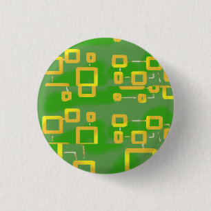 groene geometrische Button