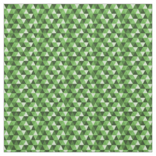 Groene geometrische driehoeken Patroonstructuur Stof